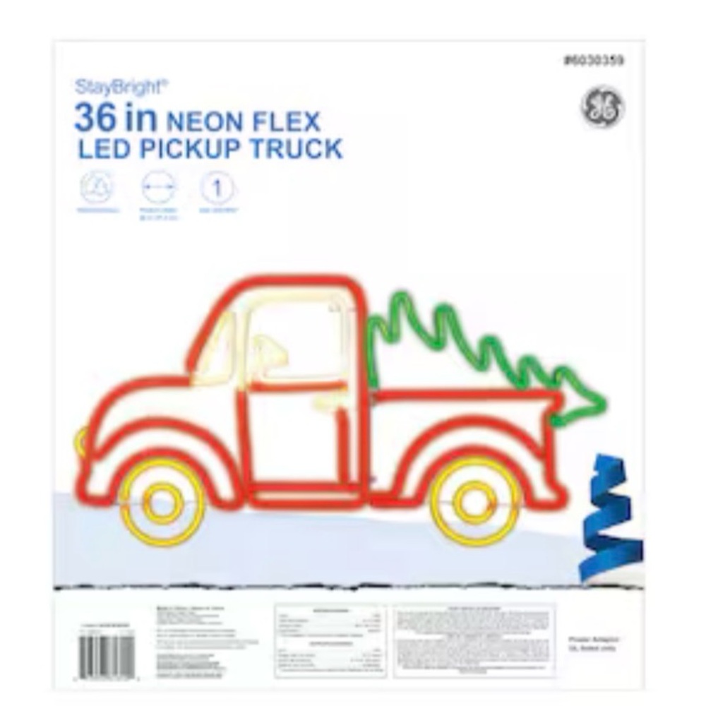 GE StayBright 36 Inch Neon Flex LED Pickup Truck Decoration